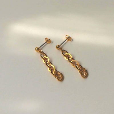 【LENERAオリジナルピアス】rhombe pirece 【079024】