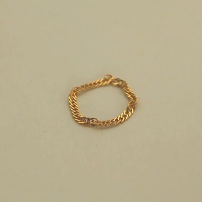 【LENERAオリジナルリング】thick shine ring / 14kgf(13号)