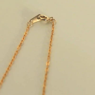 【LENERAオリジナルネックレス】legumes necklace / 14kgf(35cm)