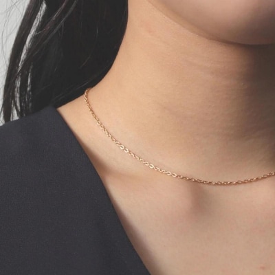 【LENERAオリジナルネックレス】bumy necklace / 14kgf(35cm)