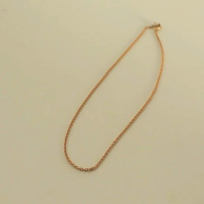 【LENERAオリジナルネックレス】]bumy necklace / 14kgf(40cm)