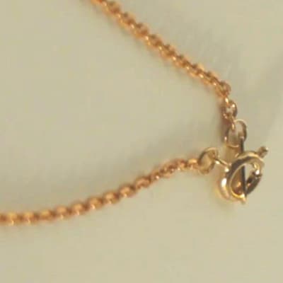 【LENERAオリジナルネックレス】]bumy necklace / 14kgf(40cm)