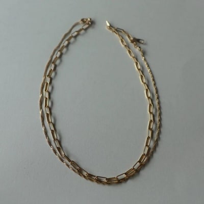 【LENERAオリジナルネックレス】twins sparkle necklace 【079013】