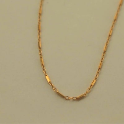 【LENERAオリジナルブレスレット】plano bracelet / 14kgf 【079016】