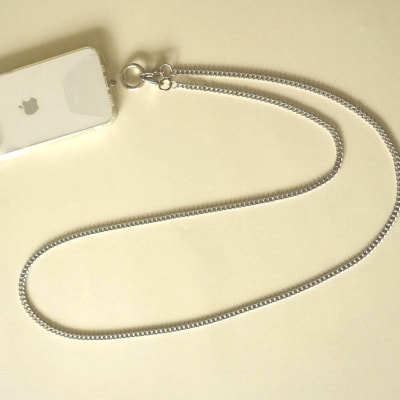【LENERAスマートフォンショルダー】smartphoneshoulderyurve/silver