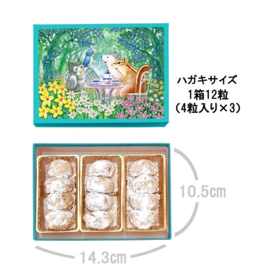 [西光亭]くるみのクッキー&オーツ麦クッキー(各1個/お渡し用のお手提げ袋2袋付)