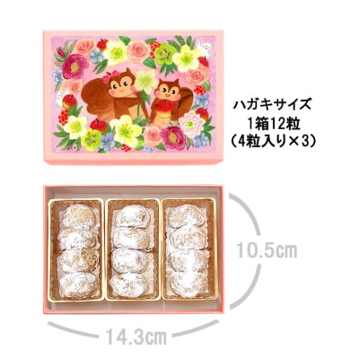 [西光亭]くるみのクッキー&ヘーゼルナッツクッキー(各1個/お渡し用のお手提げ袋2袋付)