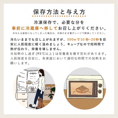 獣医師監修ドッグフード[HITOWANキューブ]鶏肉と水菜のごはん