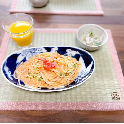 美心禅茶シリーズ 畳ランチョンマット 2枚セット(水色・水色)