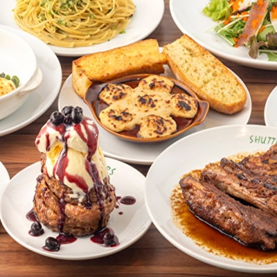 【渋谷区オリジナル】SHUTTERS表参道限定デイナーコースプラン ペアお食事券