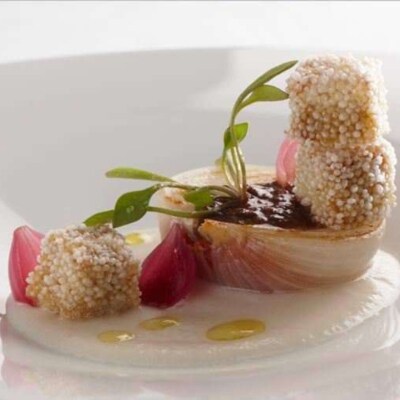 【AMOUR-アムール】【土日限定】季節の特別ペアランチコースお食事券2名分(ぐるなびセレクション)