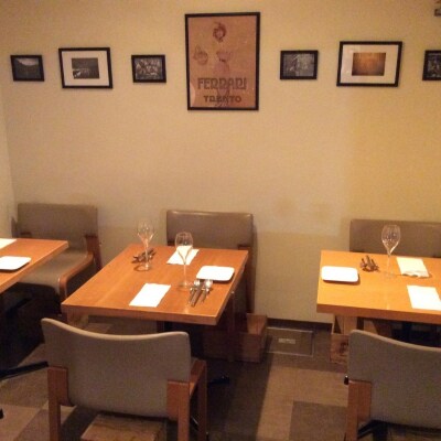 【恵比寿ダルマット】【ペアディナーお食事券】シェフ特別 至福コース 2名分(ぐるなびセレクション)