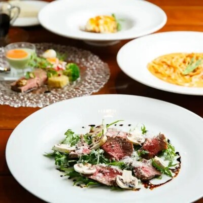 【リストランテ デッラ コリーナ】【ペアディナーお食事券】特別コース 2名分(ぐるなびセレクション)