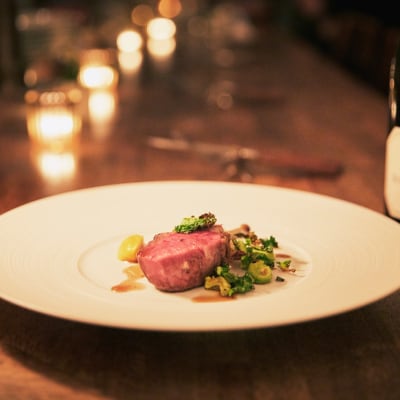 【Bistro YEBISU】《ディナーお食事券》季節のおまかせコース2名分(ぐるなびセレクション)