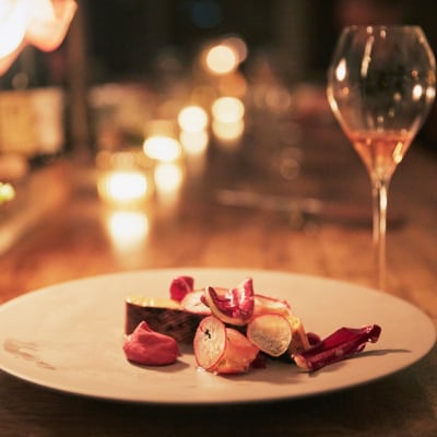 【Bistro YEBISU】ディナーお食事券季節のおまかせ特別コース2名分(ぐるなびセレクション)