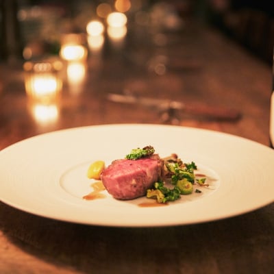 【Bistro YEBISU】ディナーお食事券季節のおまかせ特別コース2名分(ぐるなびセレクション)