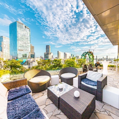 ザ・レギャン・トーキョー ディナー貸切テラス付個室演出系フレンチお食事券(10名様分)