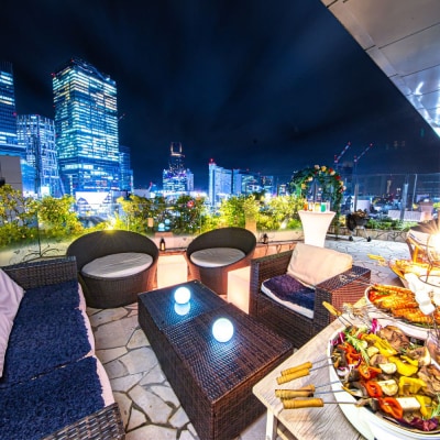 ザ・レギャン・トーキョー ディナー貸切テラス付個室演出系フレンチお食事券(10名様分)