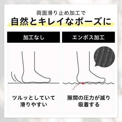 uFit ヨガマット 6mm【ブラック】 【136015-1】