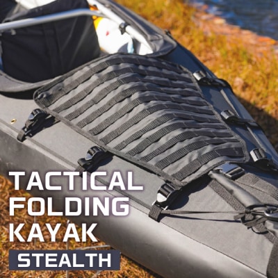 TACTICAL FOLDING KAYAK(STEALTH) 【182005-3】
