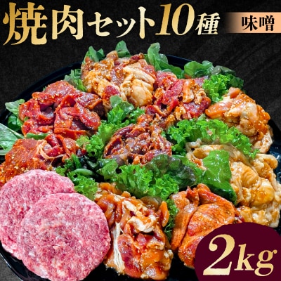 焼肉セット10種(味噌)【195011】