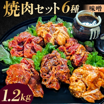 焼肉セット6種(味噌)【195014】