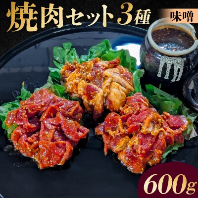 焼肉セット 3種 (味噌)【195017】