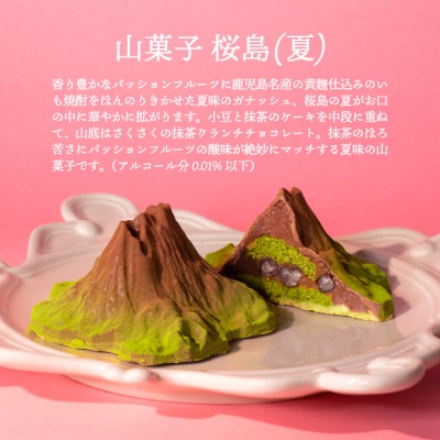 山菓子　桜島御岳(夏) 【196004】