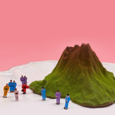 山菓子　桜島御岳(夏) 【196004】