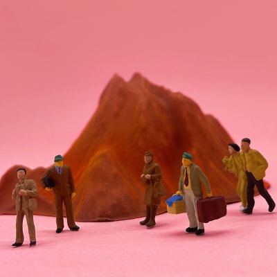 山菓子　由布岳(秋) 【196005】