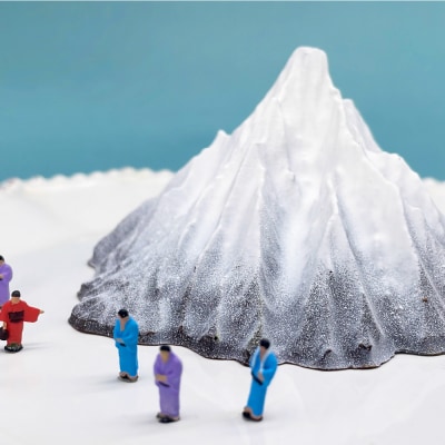 山菓子　利尻山(冬) 【196007】