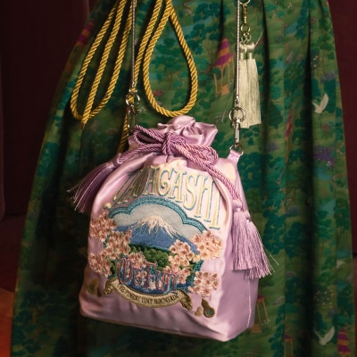 YAMAGASHI 巾着バッグ 【196018】