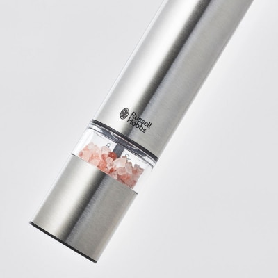 〈Russell Hobbs〉 電動ミル　ソルト&ペッパー　ミニ　シルバー【223001】