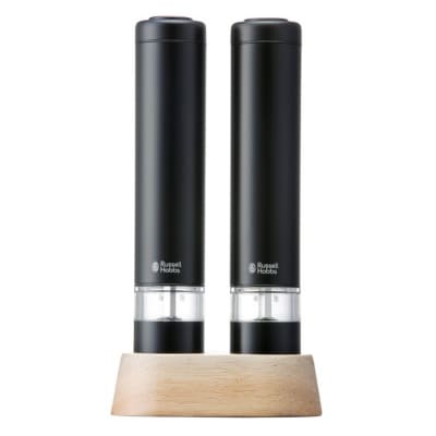 〈Russell Hobbs〉 電動ミル　ソルト&ペッパー　ミニ　ブラック【223002】
