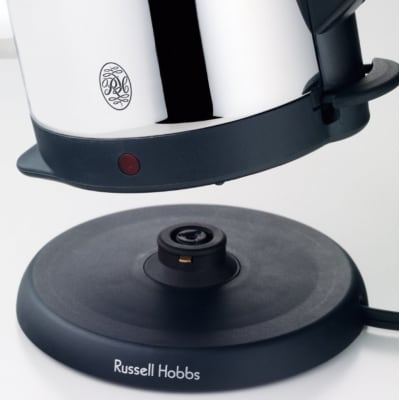 〈Russell Hobbs〉 カフェケトル　0.8　シルバー【223003】