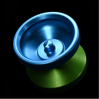 At Design Lab ヨーヨー I ALUMINUM BLUE/GREEN