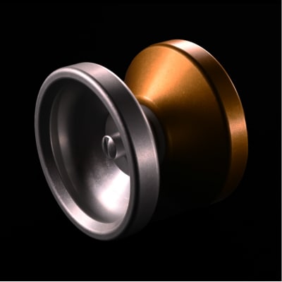 At Design Lab ヨーヨー I ALUMINUM SILVER/GOLD