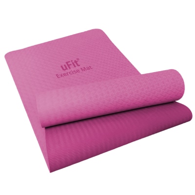 uFit Exercise Mat　200×90cm【ダスティピンク】【136027-3】