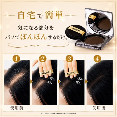 メイレブ タトゥーヘアファンデーション(ダークブラウン) 【284021-2】