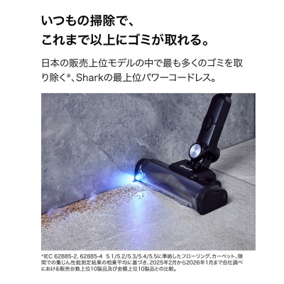 Shark コードレススティッククリーナー ミッドナイトブラック IW5271JBK
