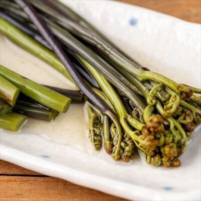 「西わらびの根昆布だし醤油漬け」5パック
