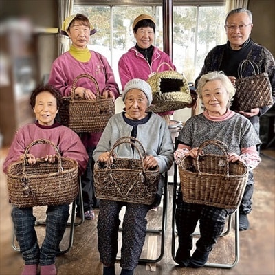 若畑創作館「胡桃 どぶろく籠」(大)
