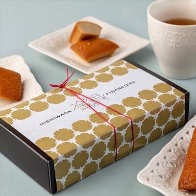 お菓子処たかはし「金と銀のフィナンシェ」20個