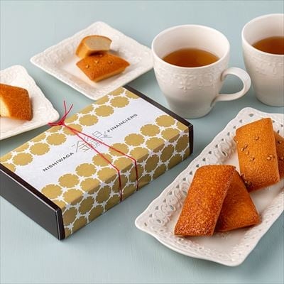お菓子処たかはし「金と銀のフィナンシェ」10個