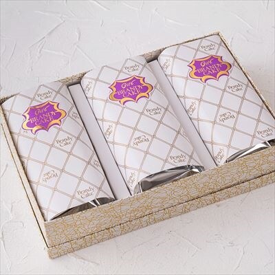 お菓子処たかはし「ブランデーケーキ」3本