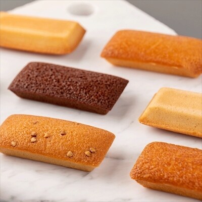 お菓子処たかはし「フィナンシェ」4種(アーモンド・金・銀・ショコラ　各5個)