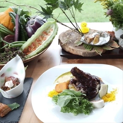 「縄文の谷 Kitchen開」ペア・ランチチケット