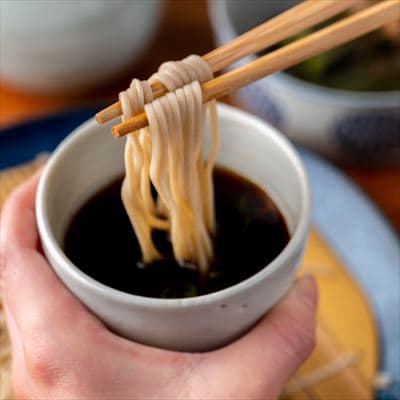 〈農林水産大臣賞受賞〉西わらび入り蕎麦　2人前 ×5袋