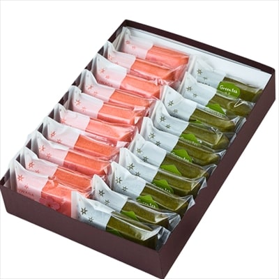 【春限定】お菓子処たかはし「桜と抹茶のフィナンシェ」20個(20個入り×1箱)