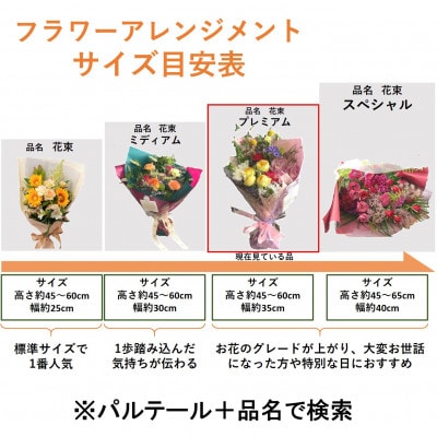 おまかせ　季節の花束プレミアム